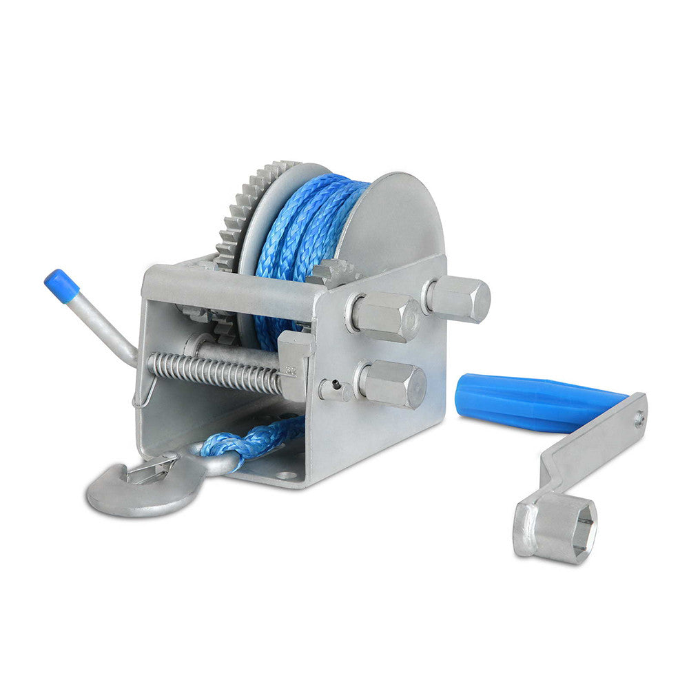 3 Speed Hand Winch with Rope