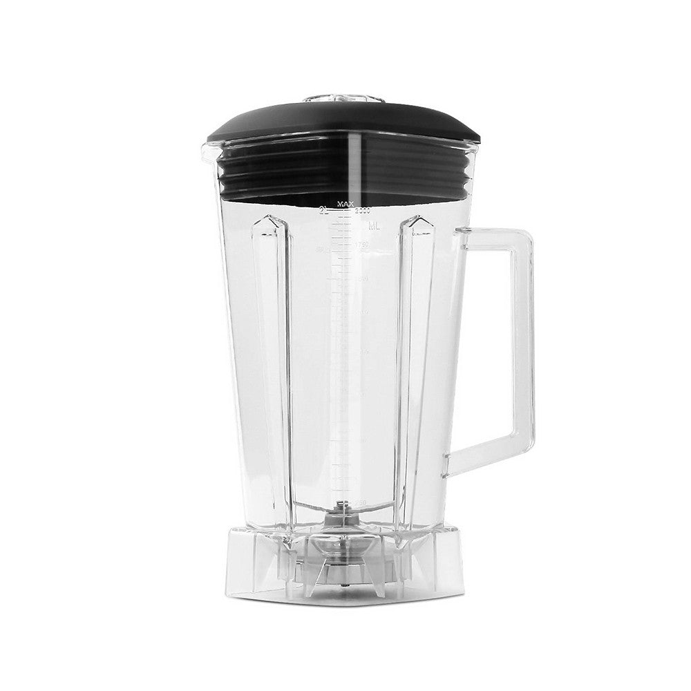 2-in-1 Food Processor & Blender 2L - Black