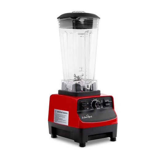 2-in-1 Food Processor & Blender 2L - Red