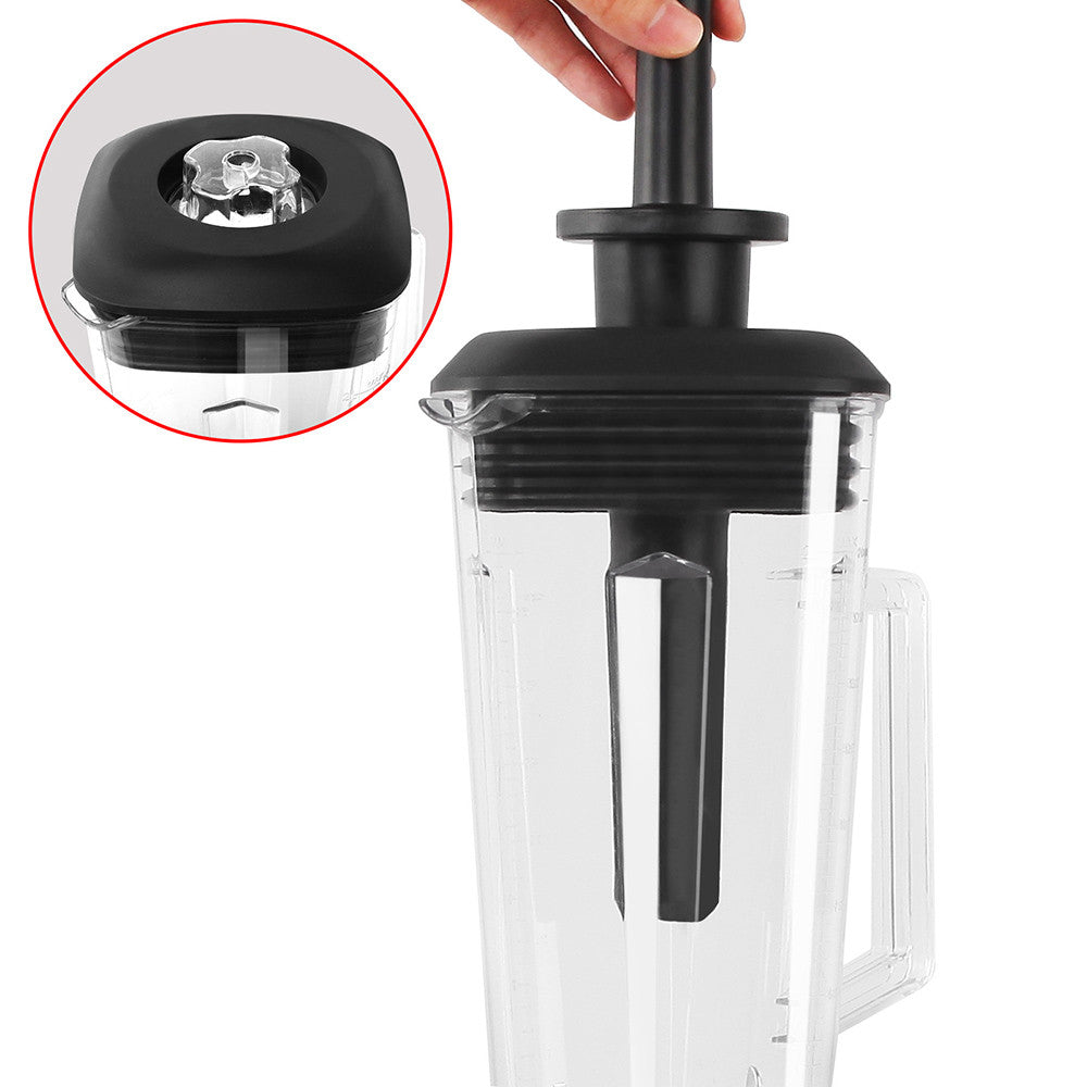 2-in-1 Food Processor & Blender 2L - Red