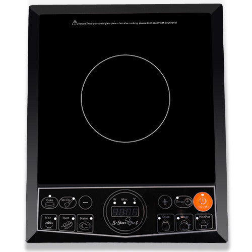 5 Star Chef Induction Cooktop Portable Single