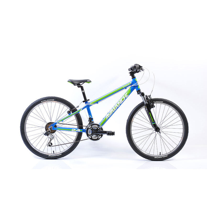 Avalanche Cosmic 24" Boys Bicycle Blue/Green