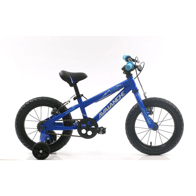 Avalanche Storm Bike 14" Boys Bicycle Blue