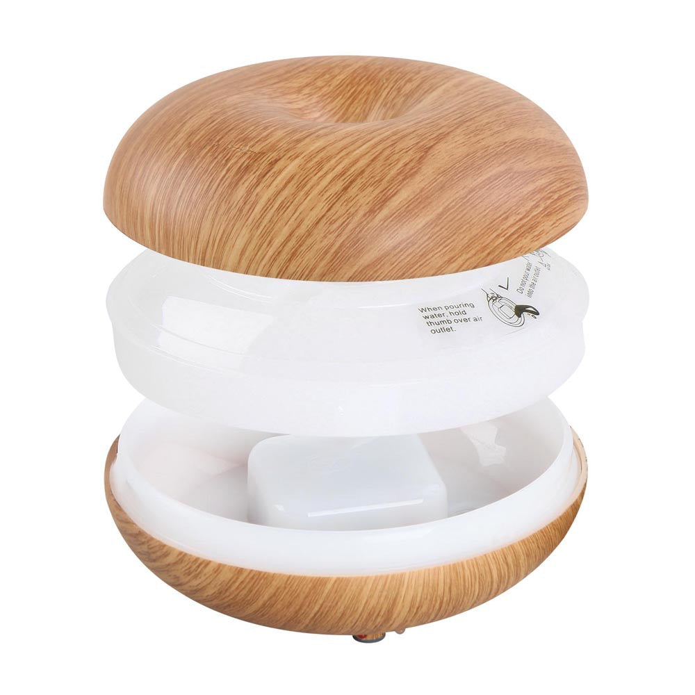 160ml 4-in-1 Aroma Diffuser Light Wood