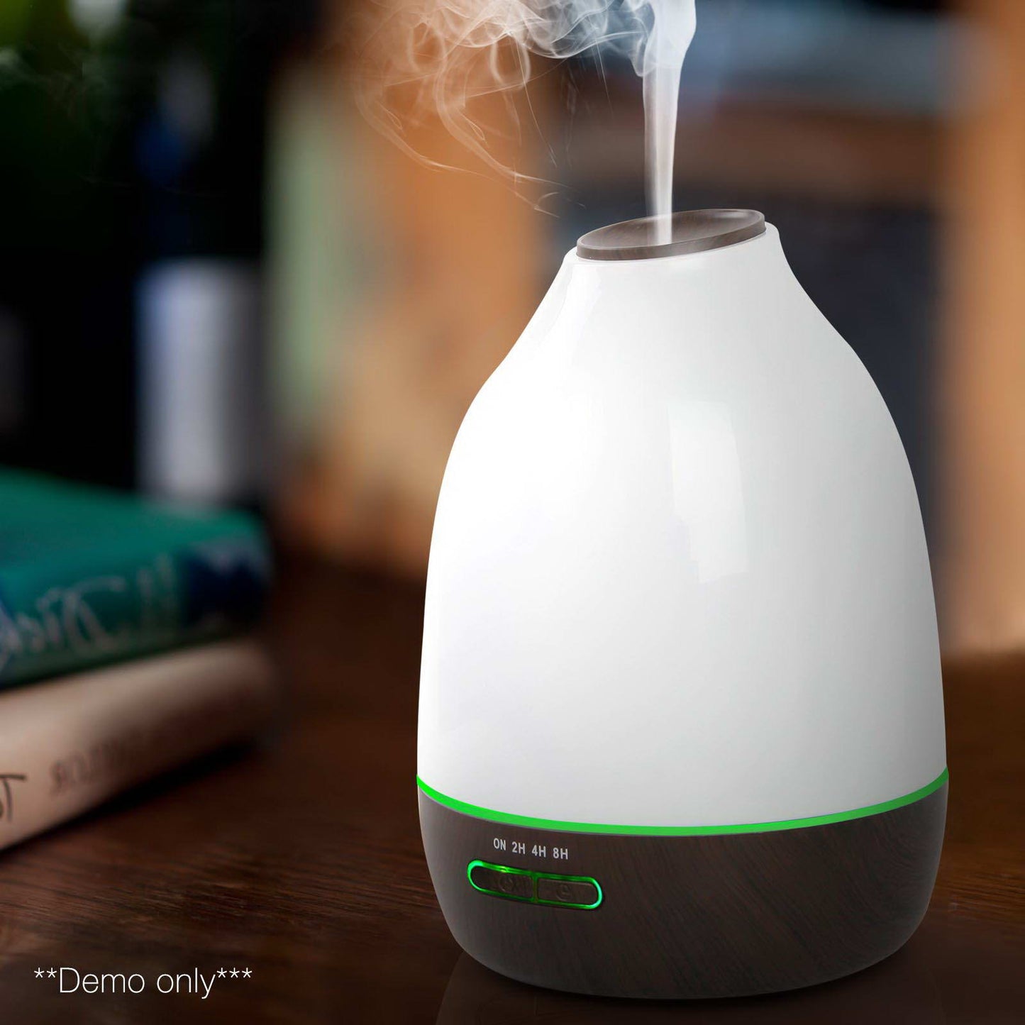 4 in 1 Ultrasonic Aroma Diffuser 500ml - Dark Wood