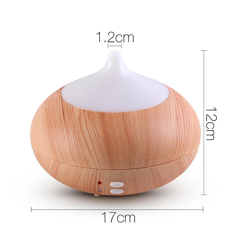 300ml 4-in-1 Aroma Diffuser Light Wood