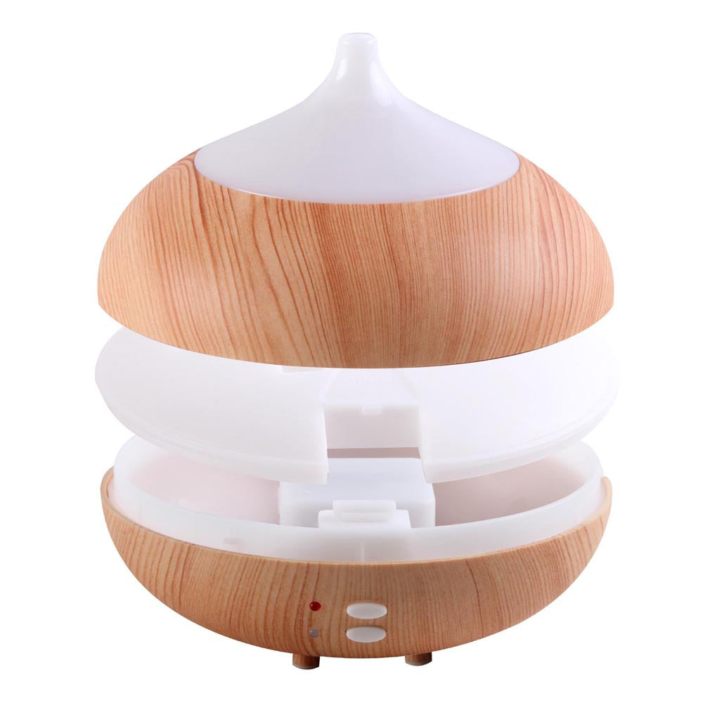 300ml 4-in-1 Aroma Diffuser Light Wood