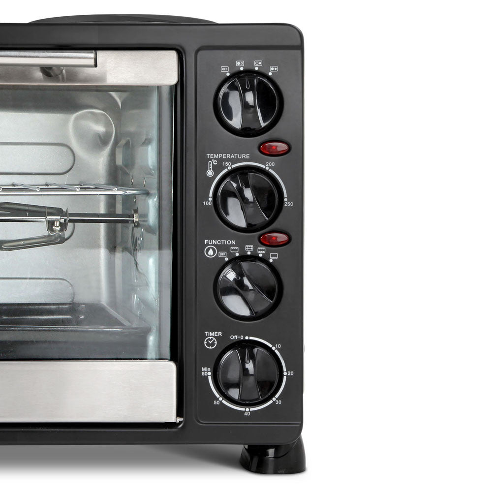 34L Benchtop Convection Oven with Twin Hot Plate