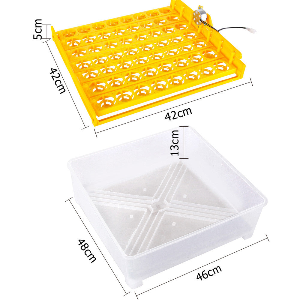 Automatic 112 Egg Incubator Yellow