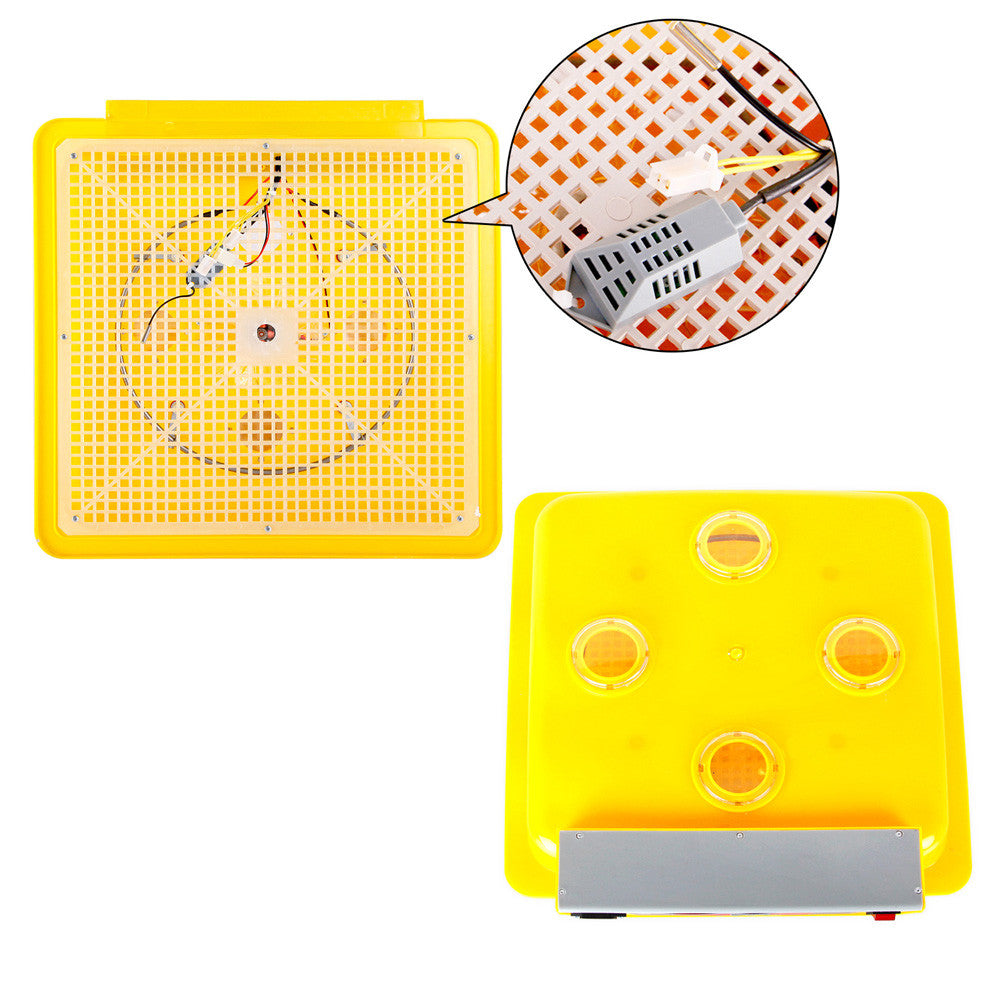 Automatic 112 Egg Incubator Yellow