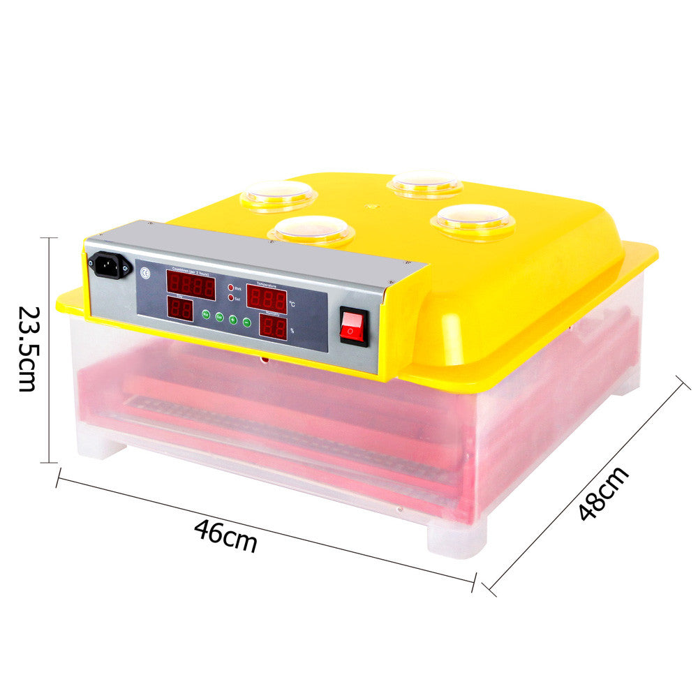 Automatic 60 Egg Incubator Yellow