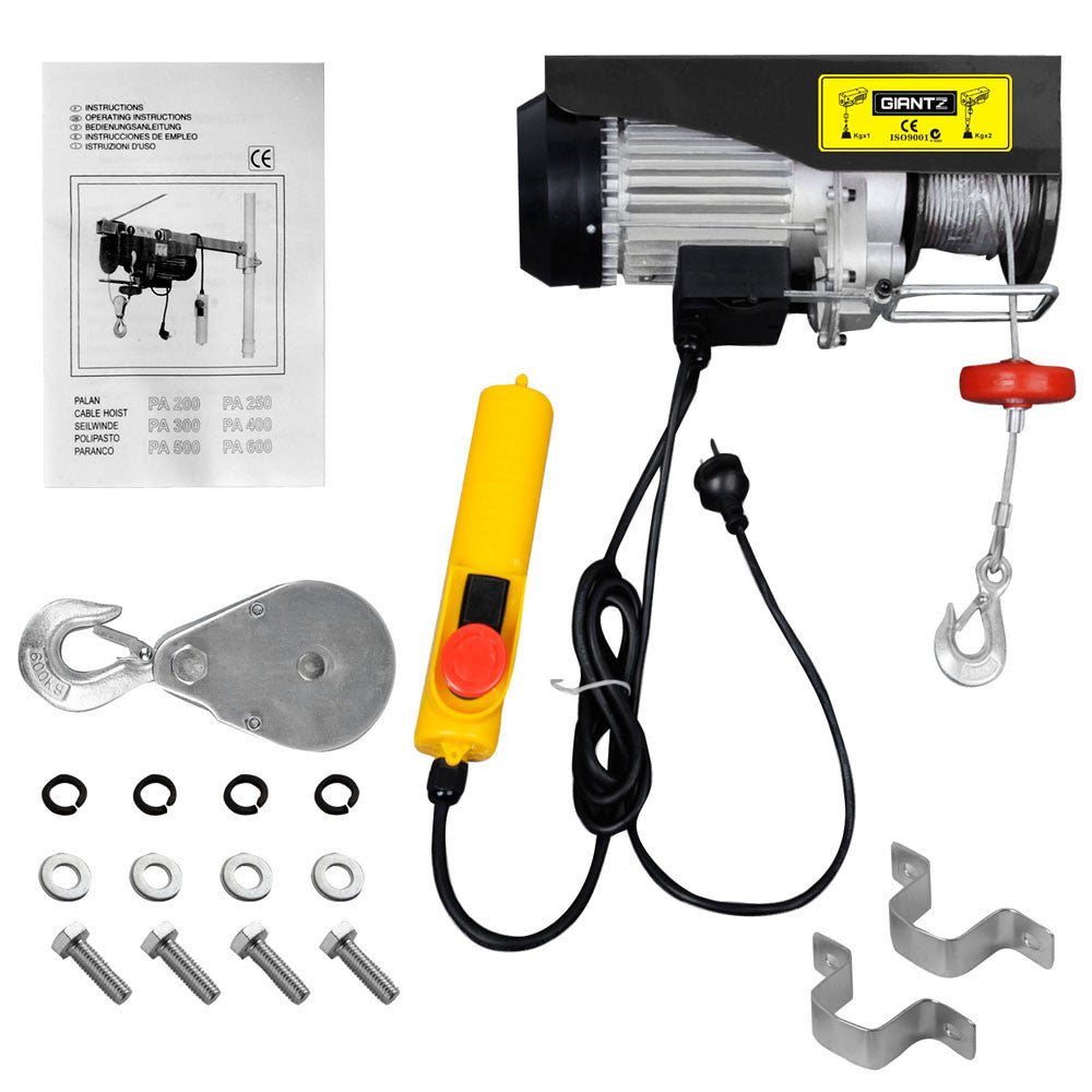 GIANTZ 800KG 1300W Electric Hoist