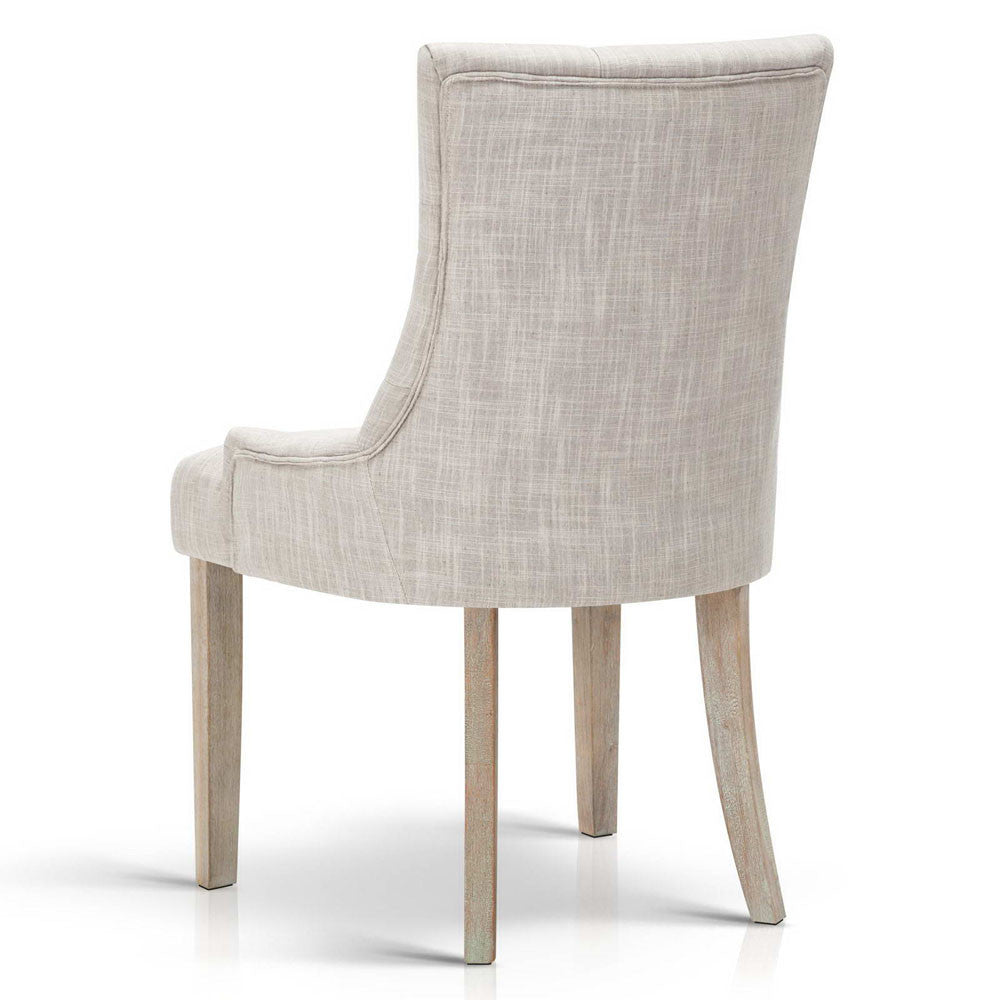 French Provincial Dining Chair - Beige