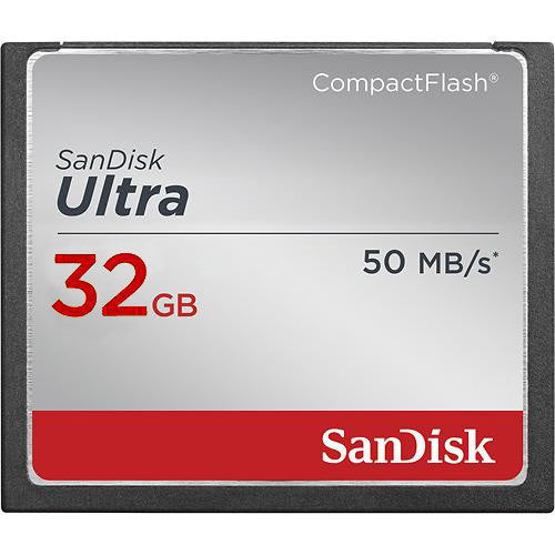 SanDisk Ultra 32GB CompactFlash 50MB/s