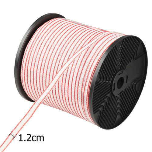 400m Roll Electric Fence Energiser Poly Tape