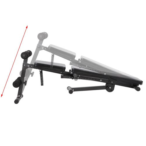 FID Flat Adjustable Bench 150Kg