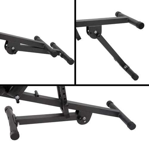 FID Flat Adjustable Bench 150Kg