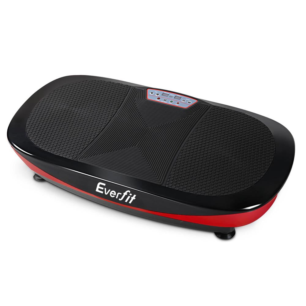 1200W Vibrating Plate Exercise Platform - Red