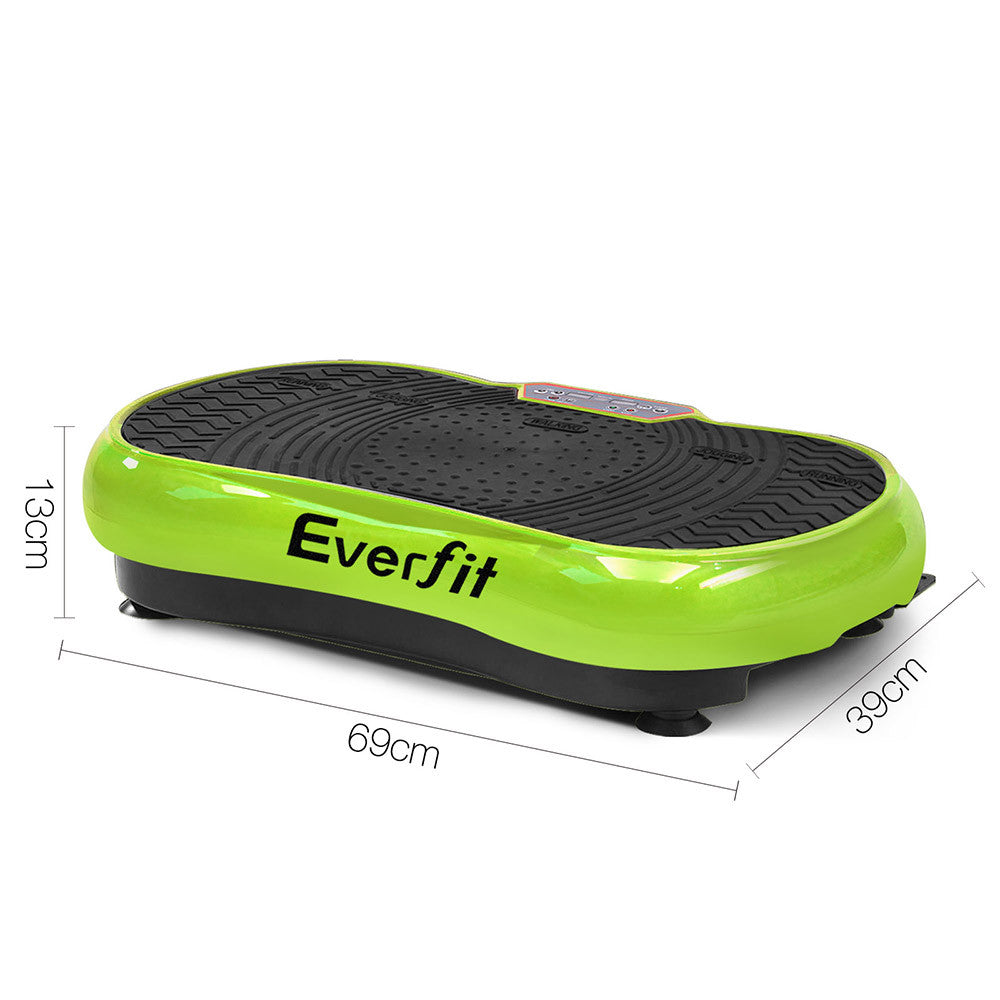 1000W Vibrating Plate Exercise Platform - Light Green