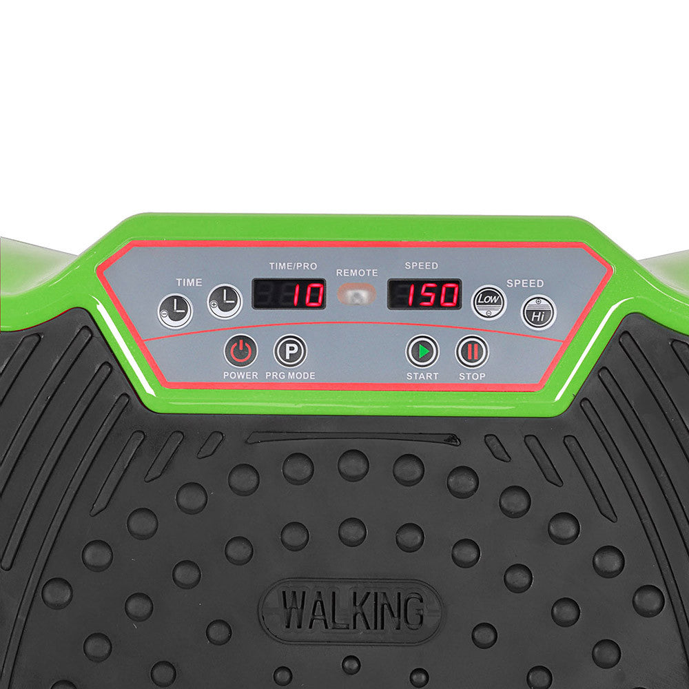 1000W Vibrating Plate Exercise Platform - Light Green