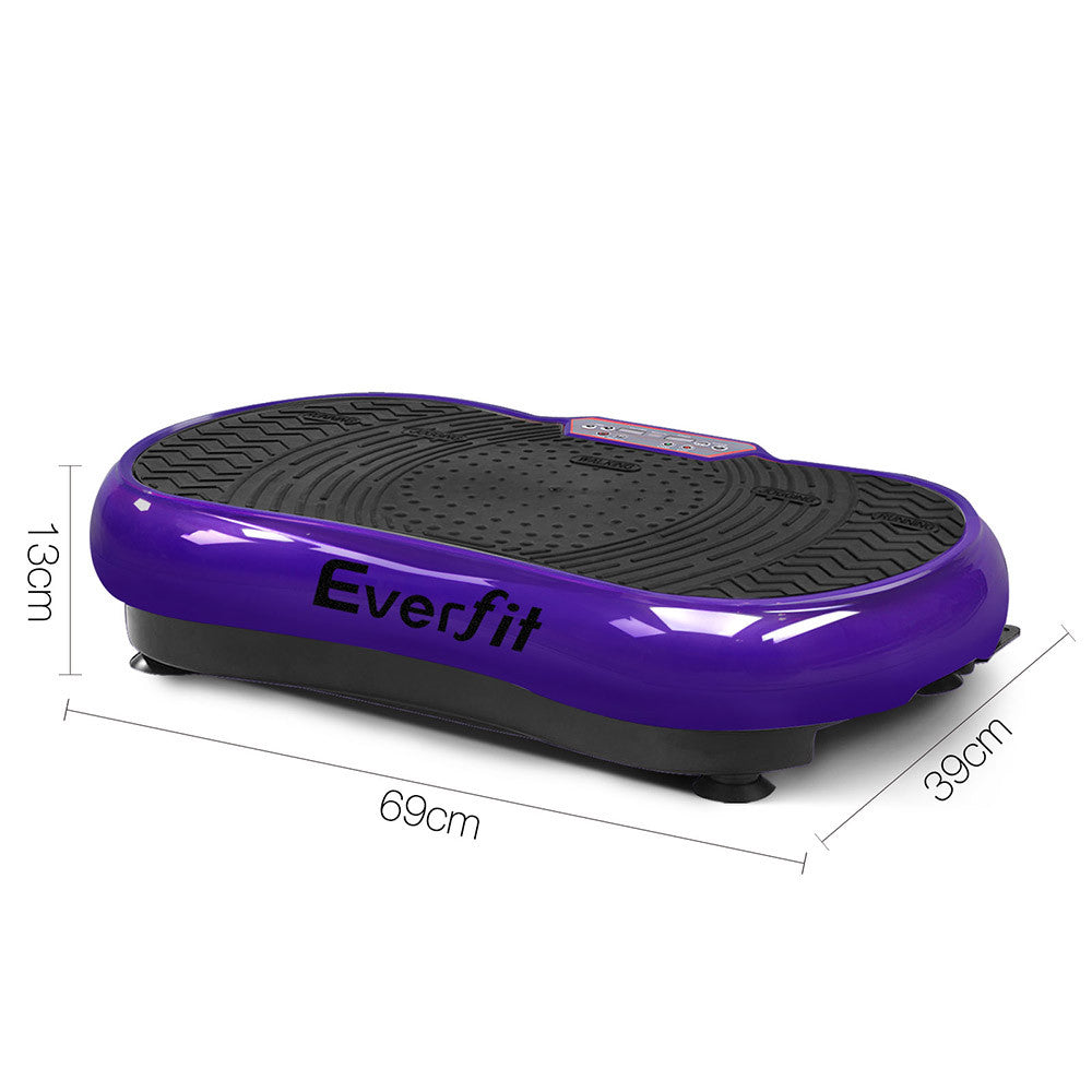 1000W Vibrating Plate Exercise Platform - Purple