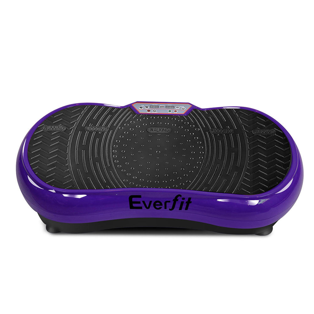 1000W Vibrating Plate Exercise Platform - Purple