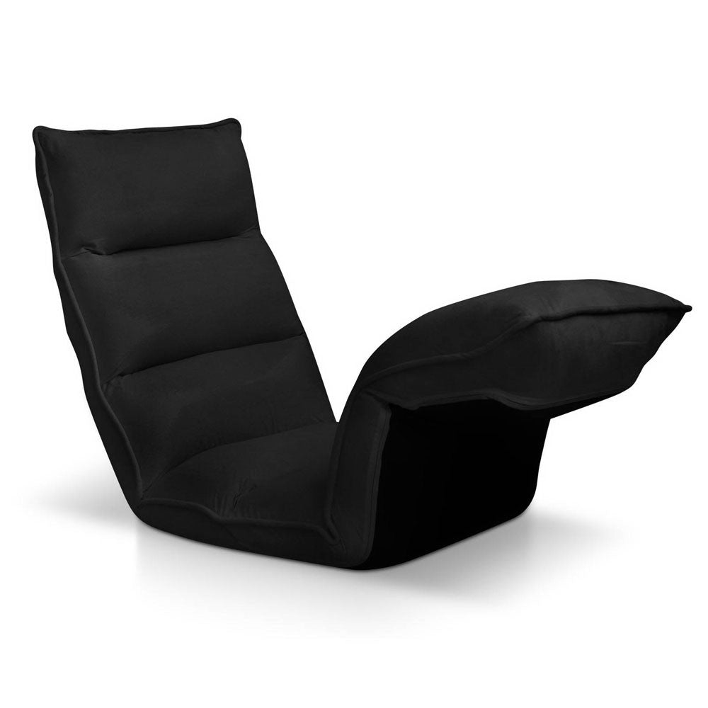 Lounge Sofa Chair - 375 Adjustable Angles – Black