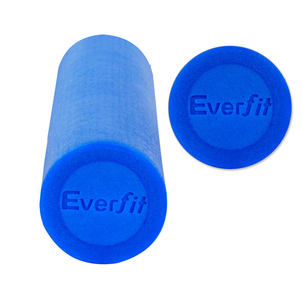 Yoga Gym Pilates EPE Stick Foam Roller Blue 45 x 15cm