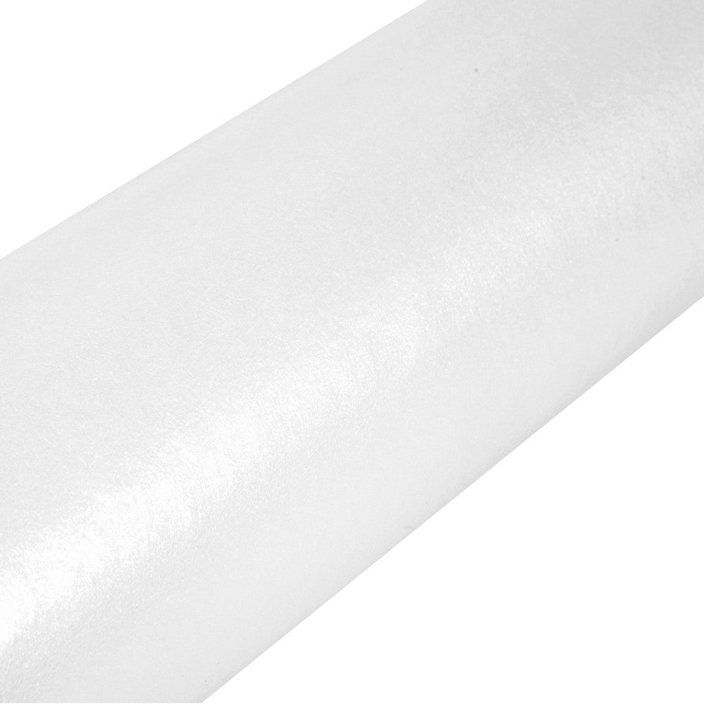 Yoga Gym Pilates EPE Stick Foam Roller White 45 x 15cm