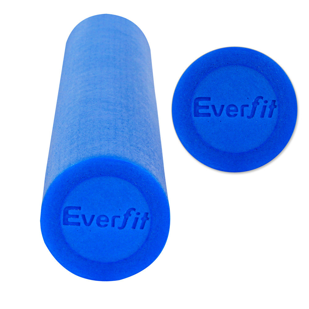 Yoga Gym Pilates EPE Stick Foam Roller Blue 90 x 15cm