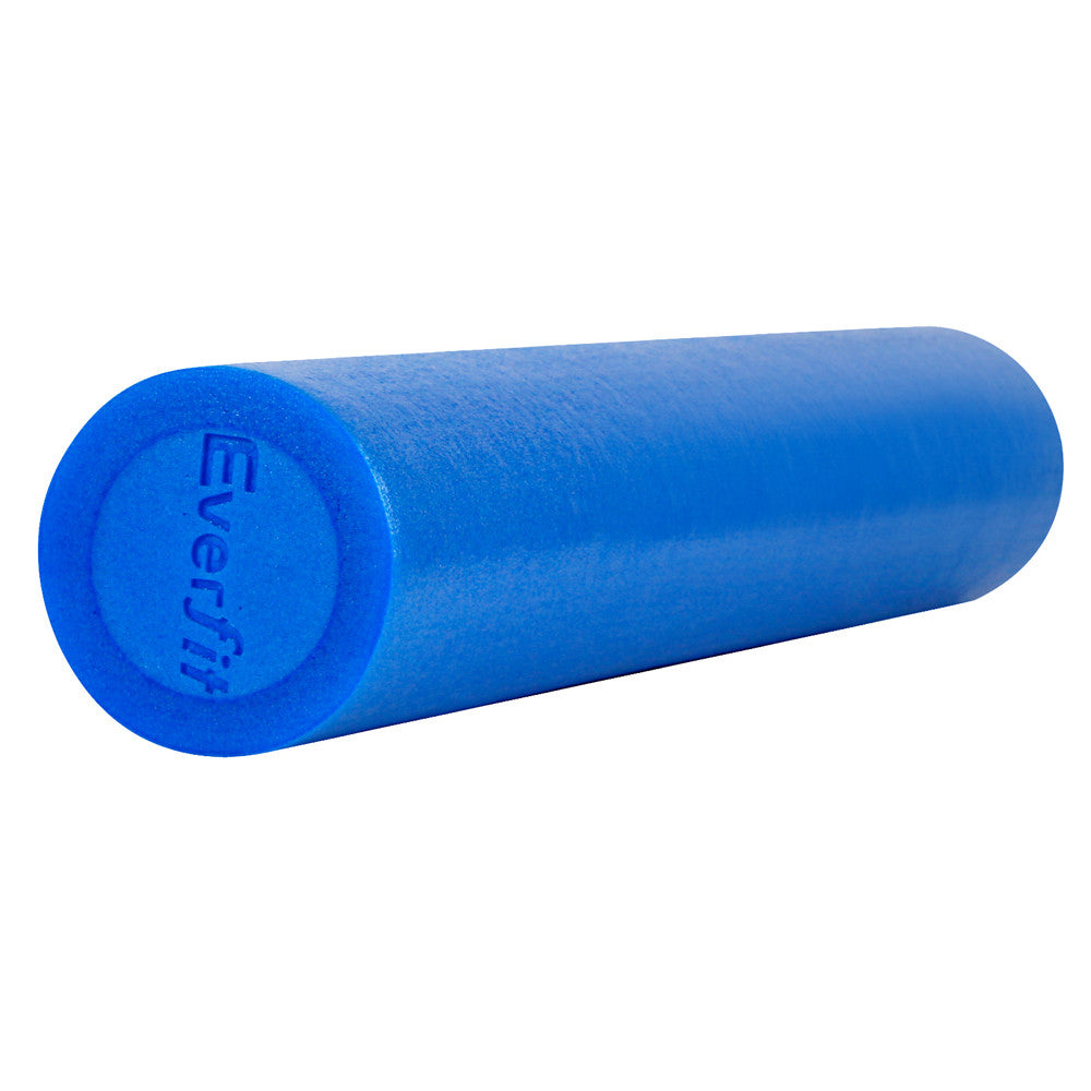 Yoga Gym Pilates EPE Stick Foam Roller Blue 90 x 15cm