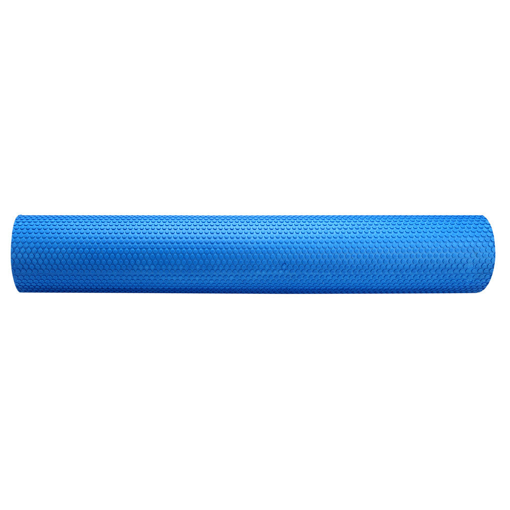 Yoga Gym Pilates EVA Stick Foam Roller Blue 90 x 15cm