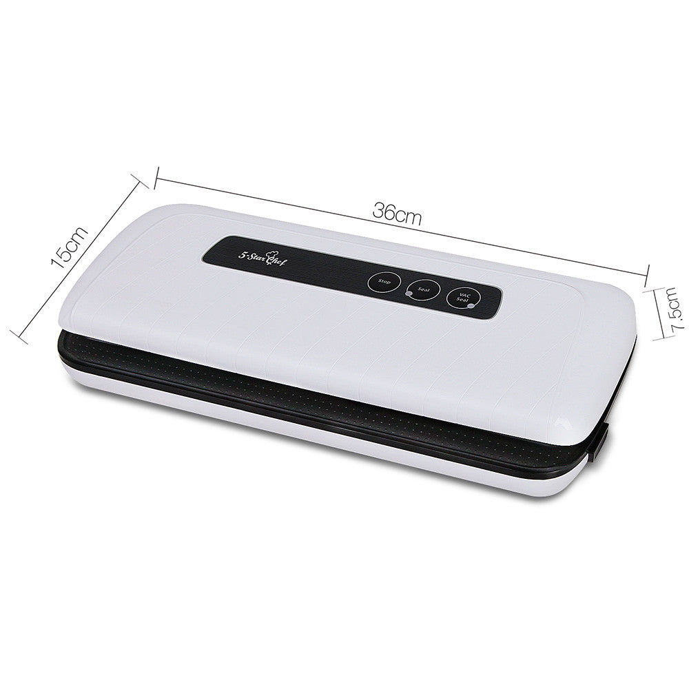 Vacuum Food Sealer Machine - White