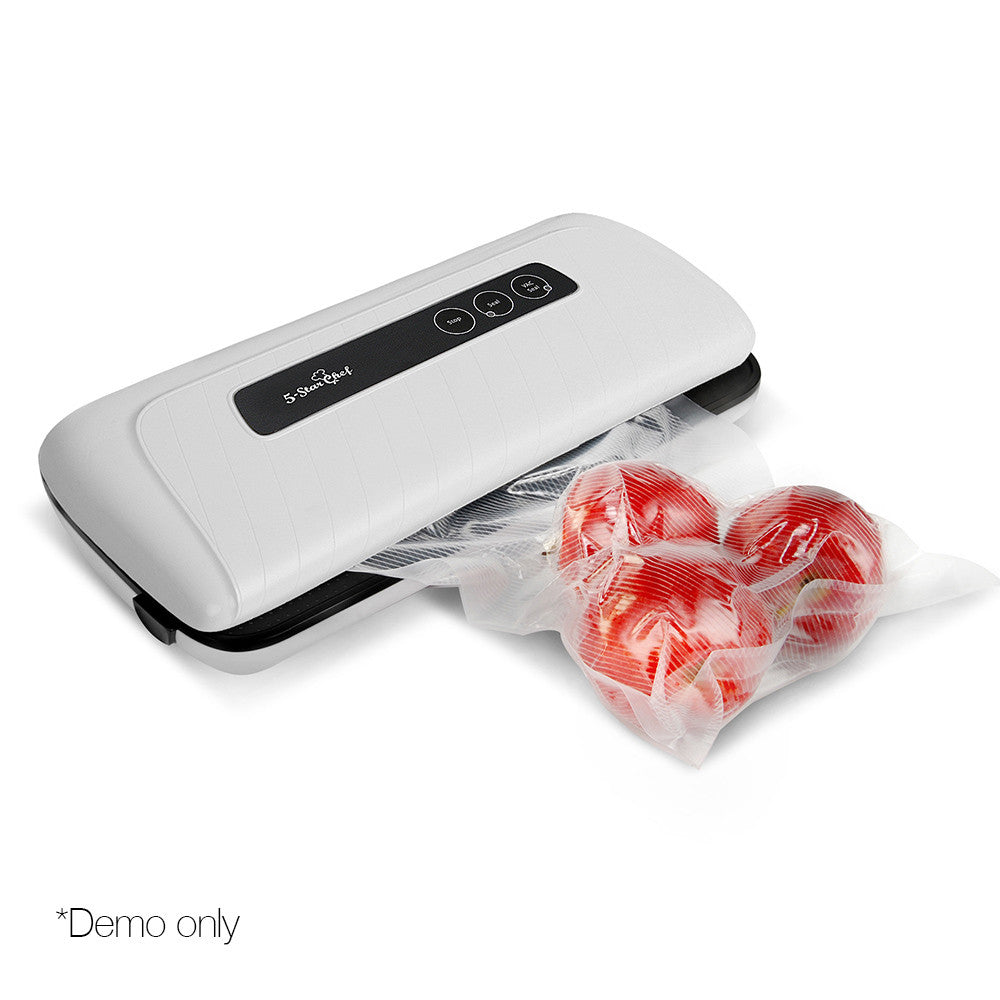 Vacuum Food Sealer Machine - White