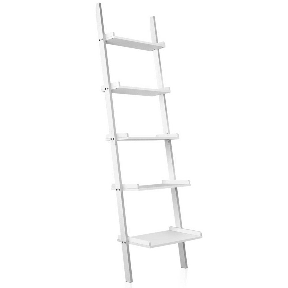 5 Tier Wall Ladder Shelf