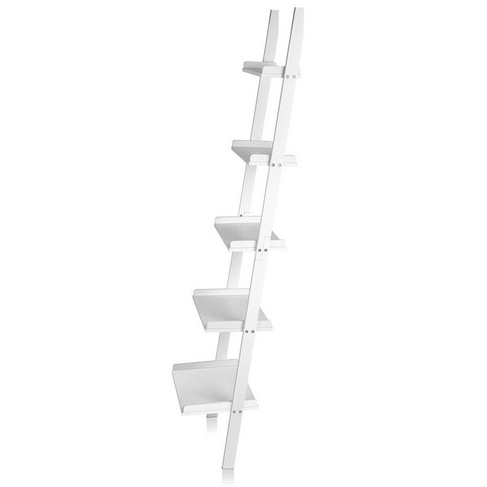 5 Tier Wall Ladder Shelf