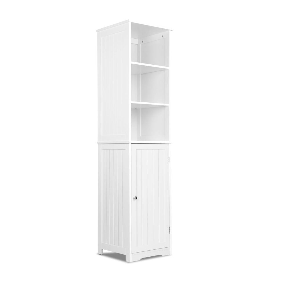 6 Tier Storage Cabinet - White