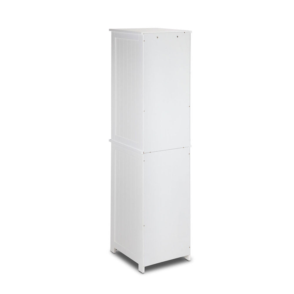 6 Tier Storage Cabinet - White