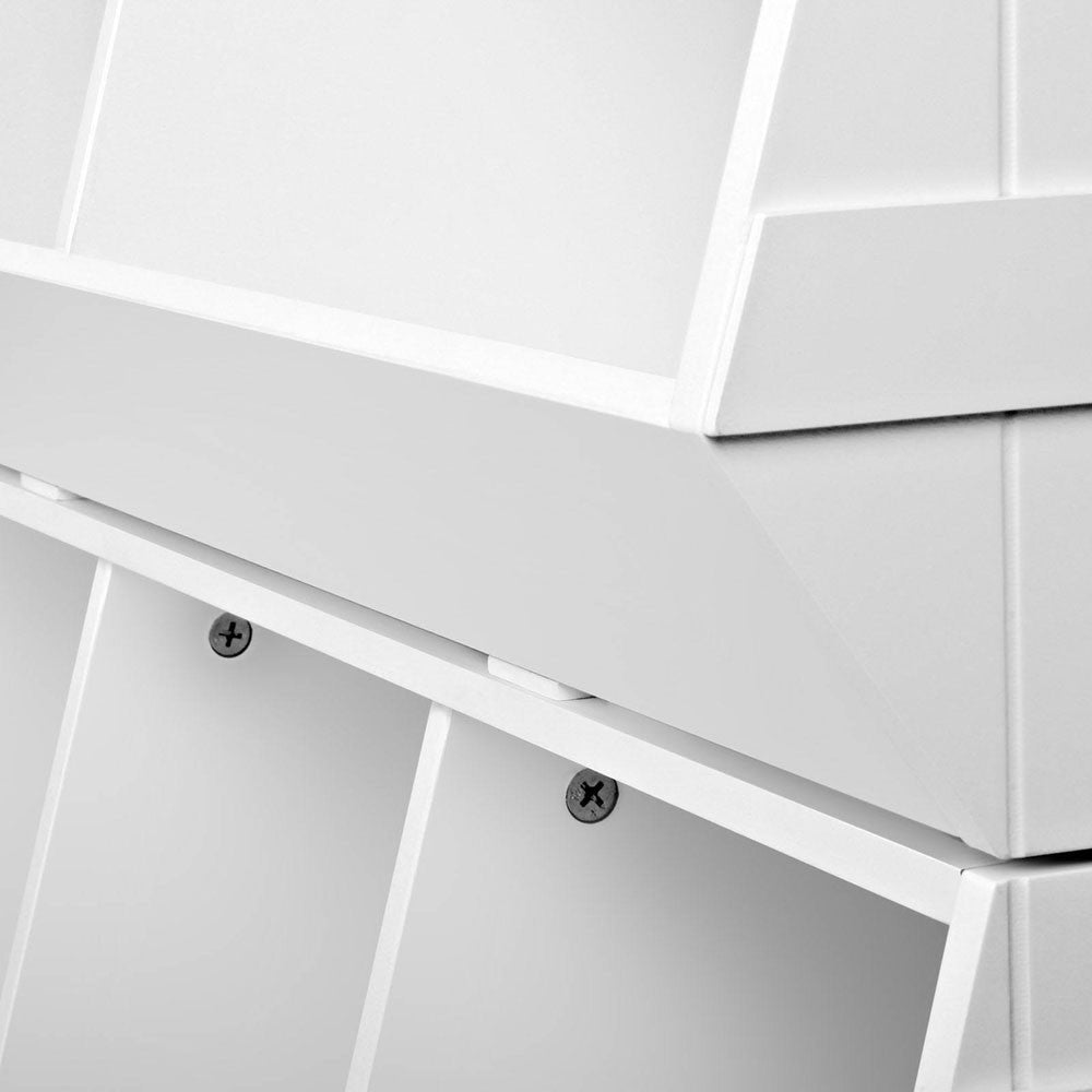 Stackable Storage Rack Unit - White