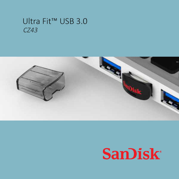 SanDisk CZ43 Ultra Fit USB 3.0  32GB USB Flash Drive