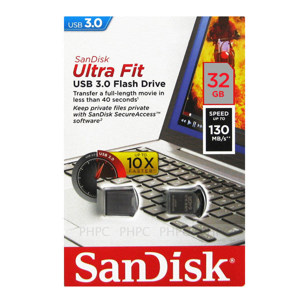 SanDisk CZ43 Ultra Fit USB 3.0  32GB USB Flash Drive