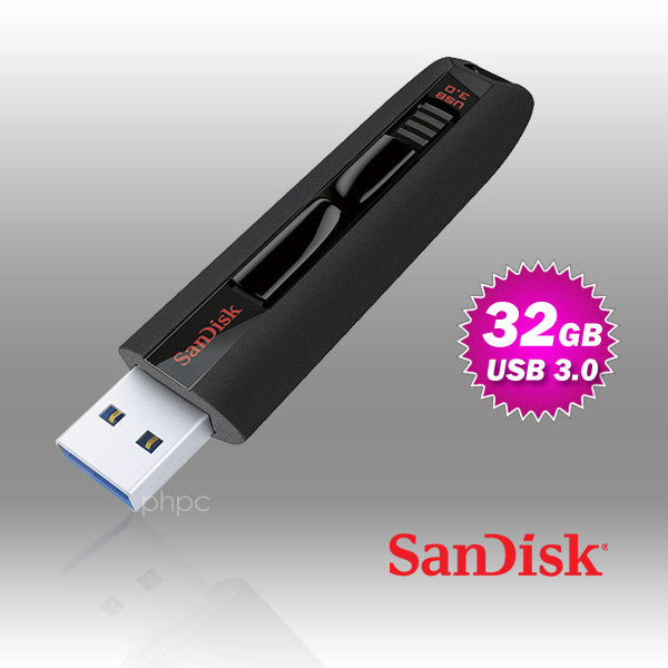 SanDisk Extreme CZ80 32GB USB 3.0 Flash Drive