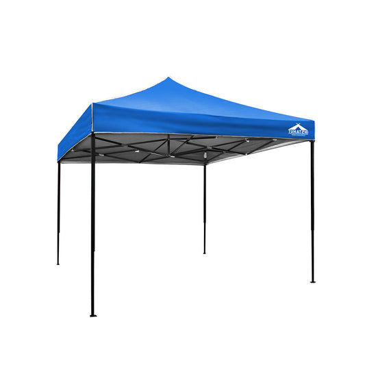 3m x 3m Pop-up Garden Outdoor Gazebo Blue