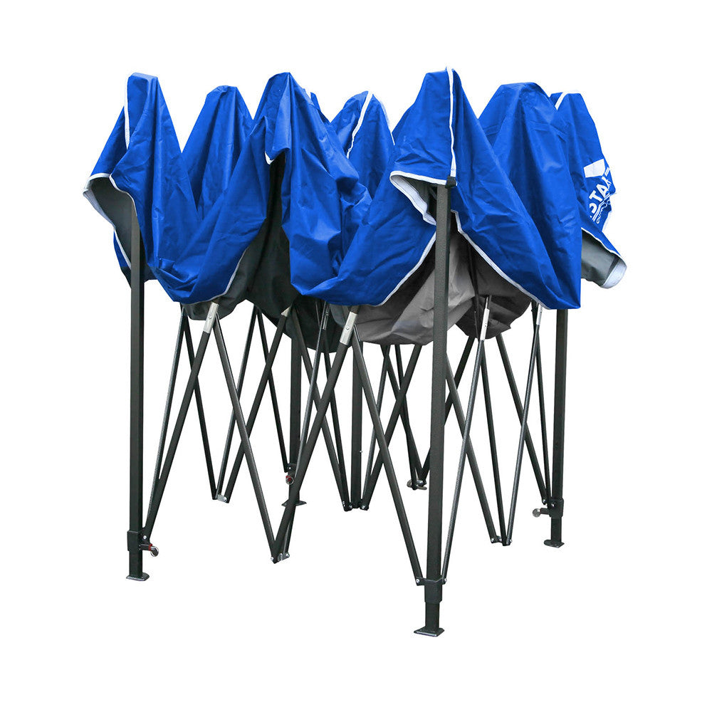 3m x 3m Pop-up Garden Outdoor Gazebo Blue