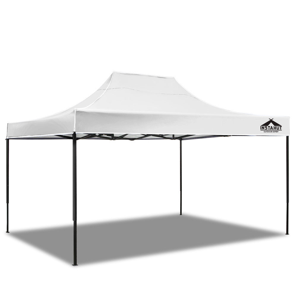 INSTAHUT 4.5X3 Pop Up Gazebo  - White