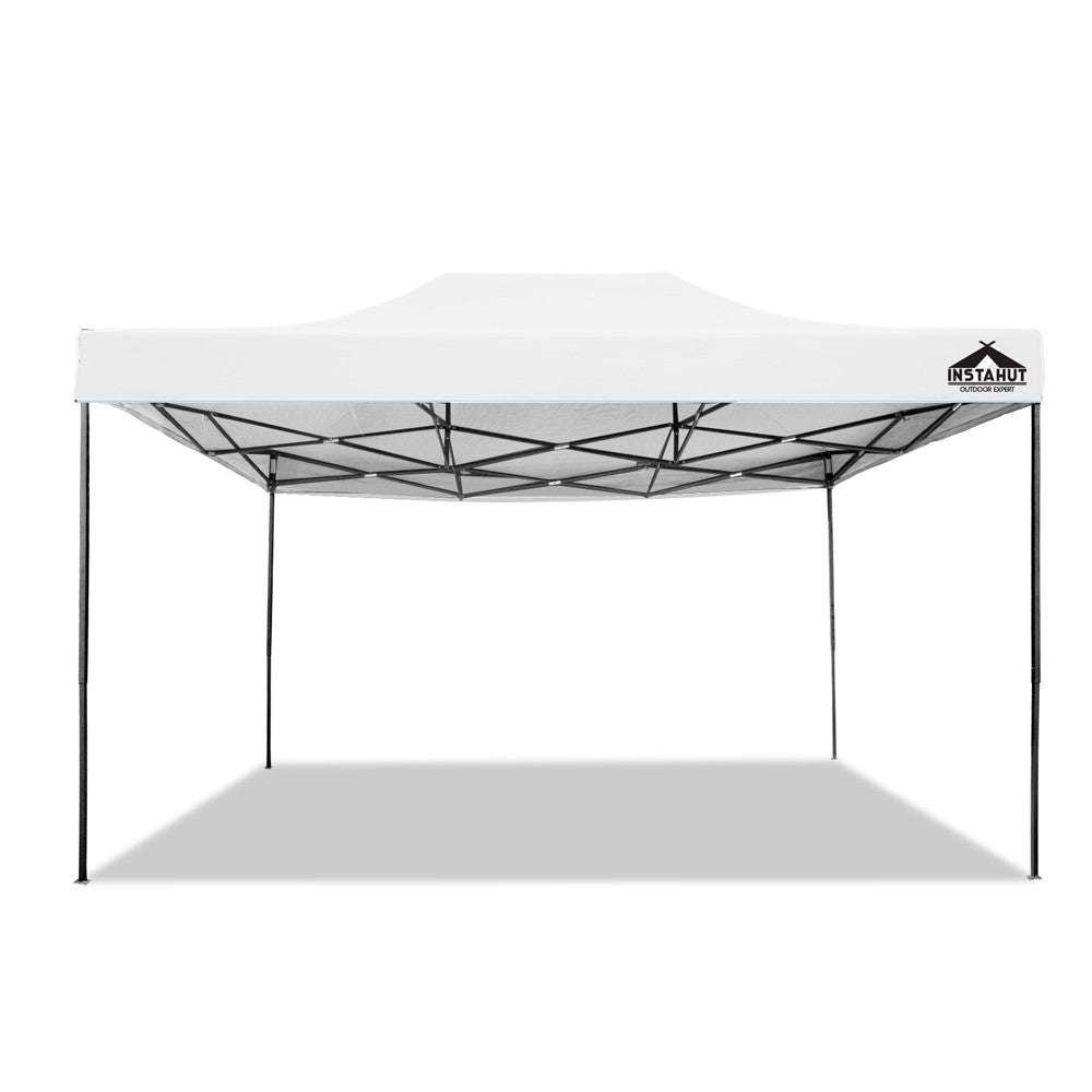 INSTAHUT 4.5X3 Pop Up Gazebo  - White