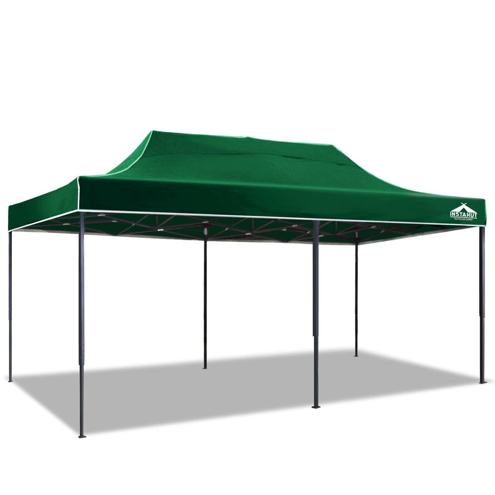 INSTAHUT 3X6 Pop Up Gazebo – Green