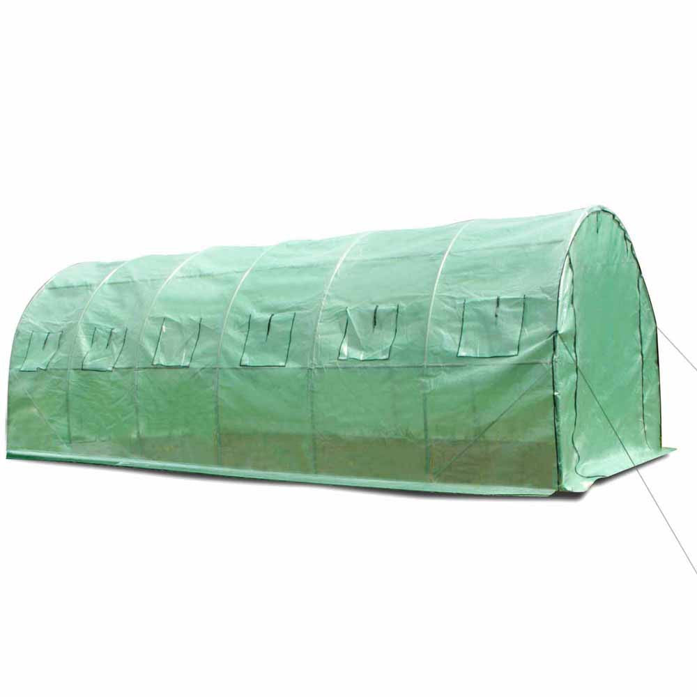 Galvanised Steel Green House 6M x 3M x 2M 