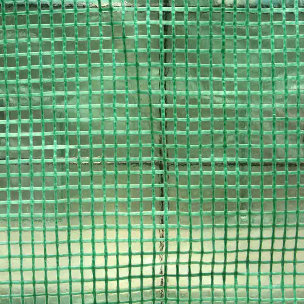 Greenhouse with Green PE Cover - 3M x 2M