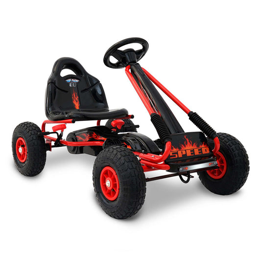 Kids Pedal Go Kart - Red